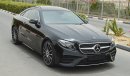 Mercedes-Benz E200 Coupé 2018, 2.0L V4 GCC, Brand New with 2 Years Unlimited Mileage Warranty