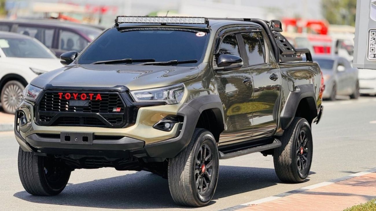 Toyota Hilux MODIFIED TO 2024 GR SPORTS | 2.8L DIESEL | PREMIUM SPORTS BAR | AFTER MARKET SIDE FENDERS | 2019