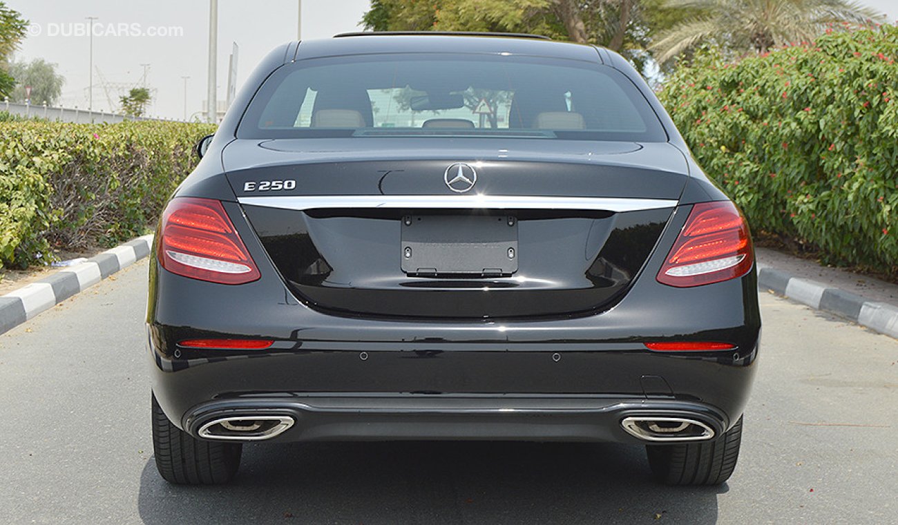 مرسيدس بنز E 250 2018, 2.0L V4 GCC, 0km with 2 Years Unlimited Mileage Warranty