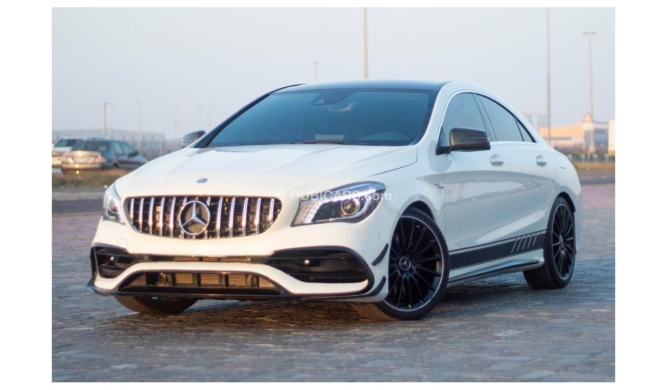 Mercedes-Benz CLA 45 AMG Mercedes *CLA45 AMG Turbo 2015* Std *PRICE*: 65,000 dirhams *mileage*: 102,000 km Gulf specification