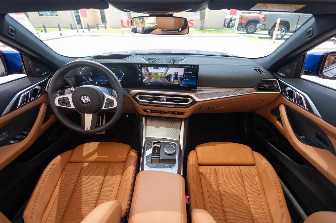 BMW 420i BMW 420i M-Sport Convertible 2024 GCC under Agency Warranty and Service Contract with Flexible Down-