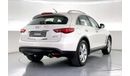 Infiniti QX70 Luxury / Luxe Sensory | 1 year free warranty | 0 down payment | 7 day return policy