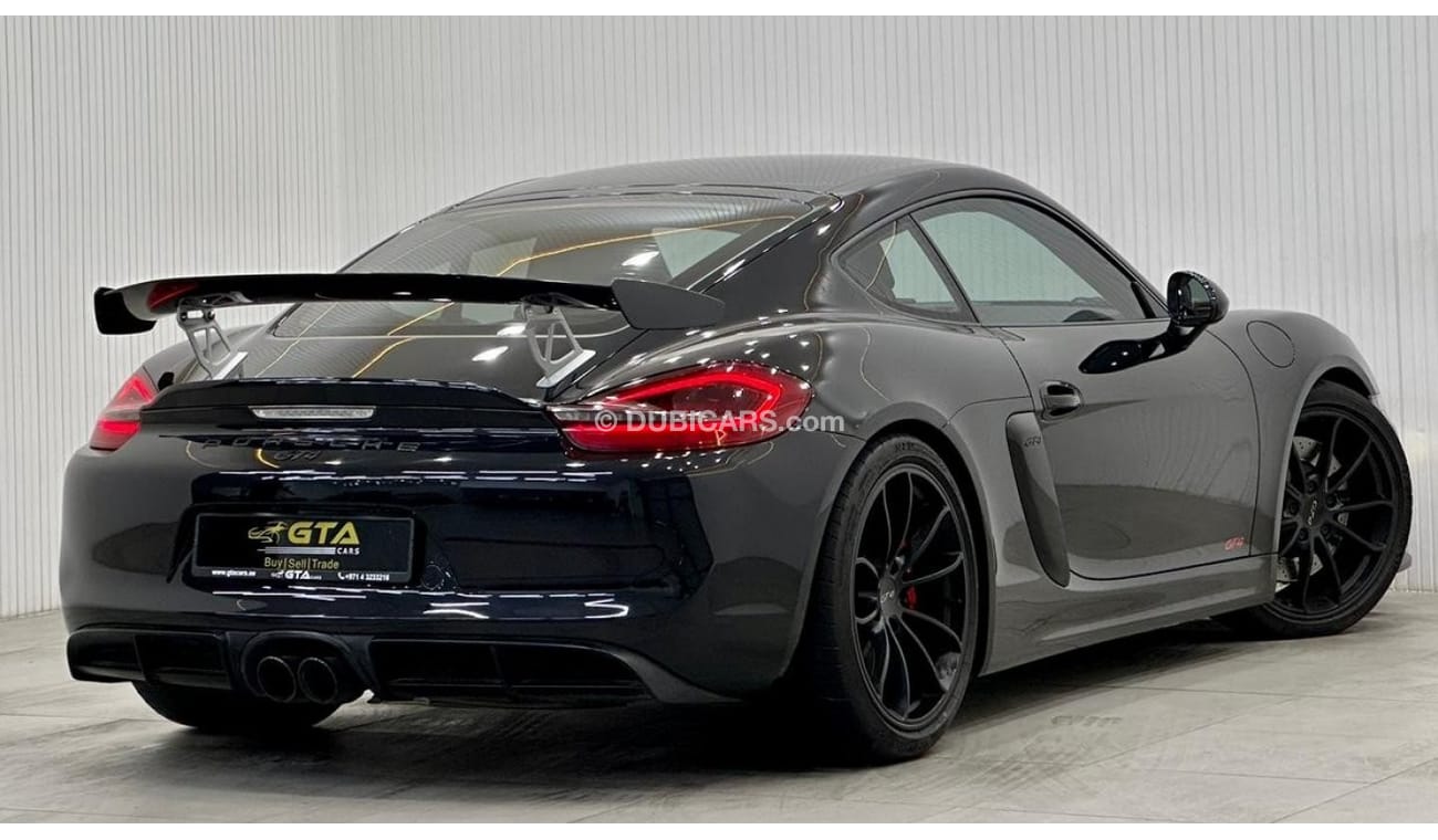 Porsche 718 Cayman 2016 Porsche Cayman GT4 Manual Transmission, Warranty, Full Porsche Service History, Low Kms, GCC