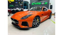 Jaguar F-Type 575 HP SUPERCHARGED ENGINE CRAZY PERFORMANCE AND BRITISH LUXURY //SVR\\ ONLY FOR 249K AED