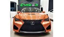 لكزس RC F LEXUS RCF 2015 IN A BEAUTIFUL CONDITION FOR ONLY 115K AED