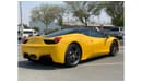 فيراري 458 إيطاليا **2011** / Export Price - 499,000 aed / GCC Spec