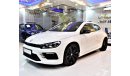 Volkswagen Scirocco AGENCY WARRANTY ( ORIGINAL PAINT (  صبغ وكاله ) AMAZING Volkswagen Scirocco R "58000 KM" 2016 Model!