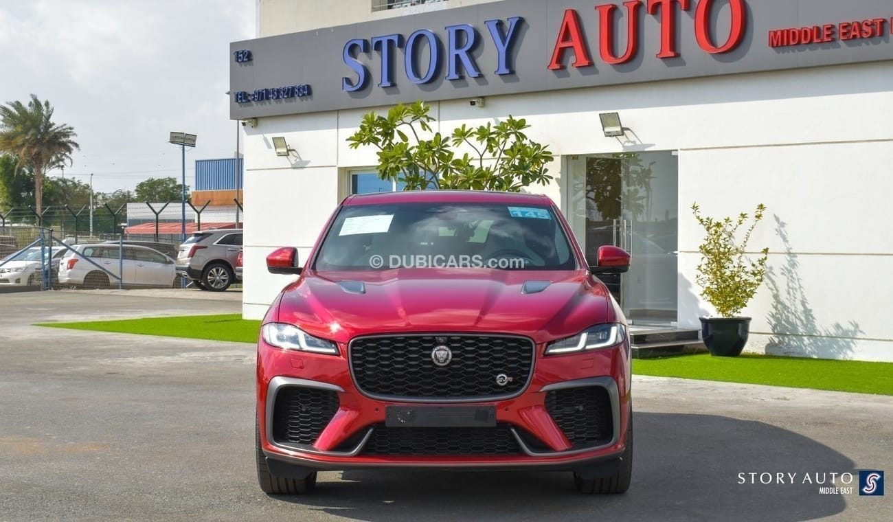 Jaguar F Pace P550 5.0P S/C SVR AWD Aut. (For Local Sales plus 10% for Customs & VAT)