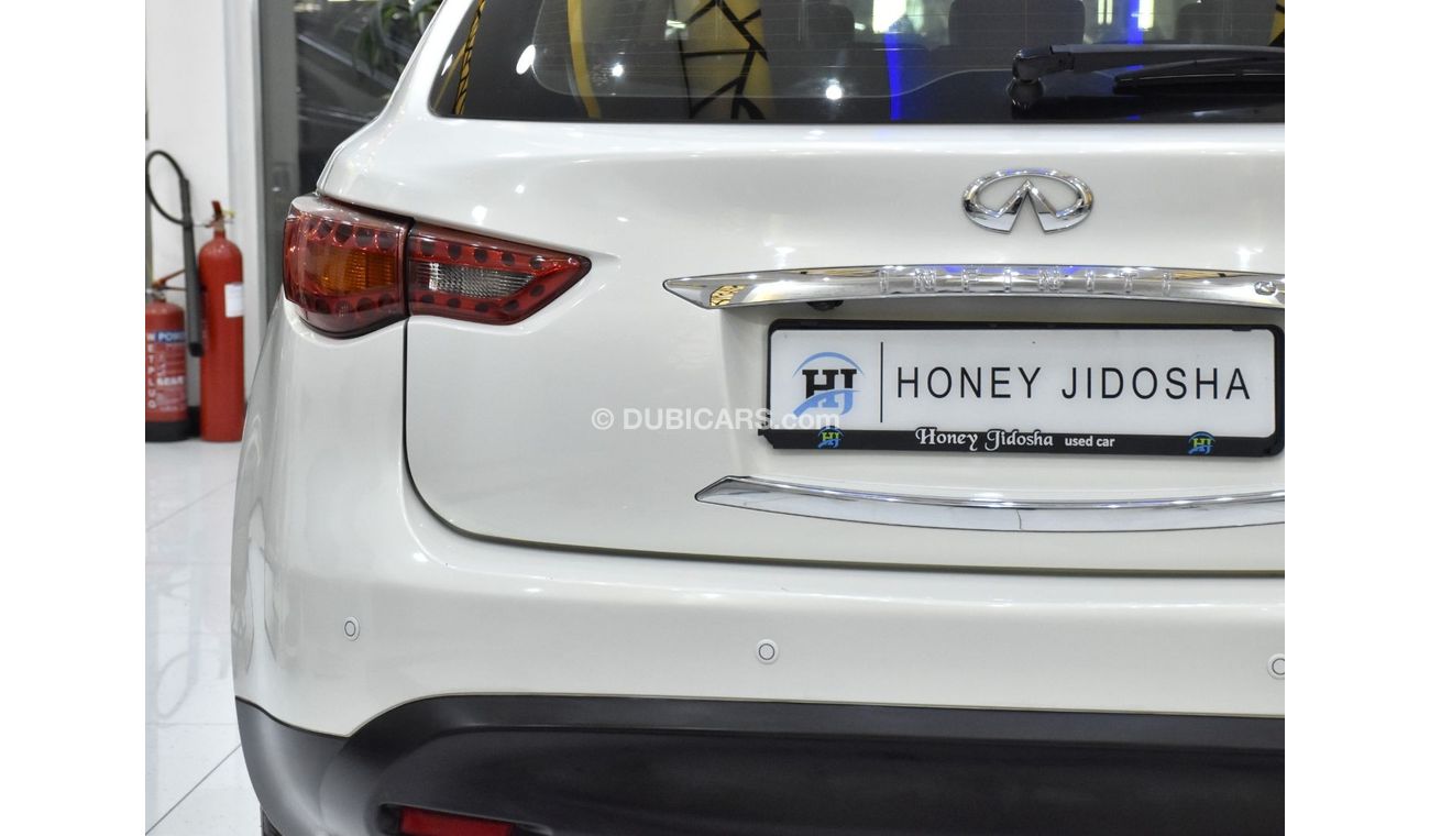 Infiniti QX70 EXCELLENT DEAL for our Infiniti QX70 ( 2015 Model ) in White Color GCC Specs
