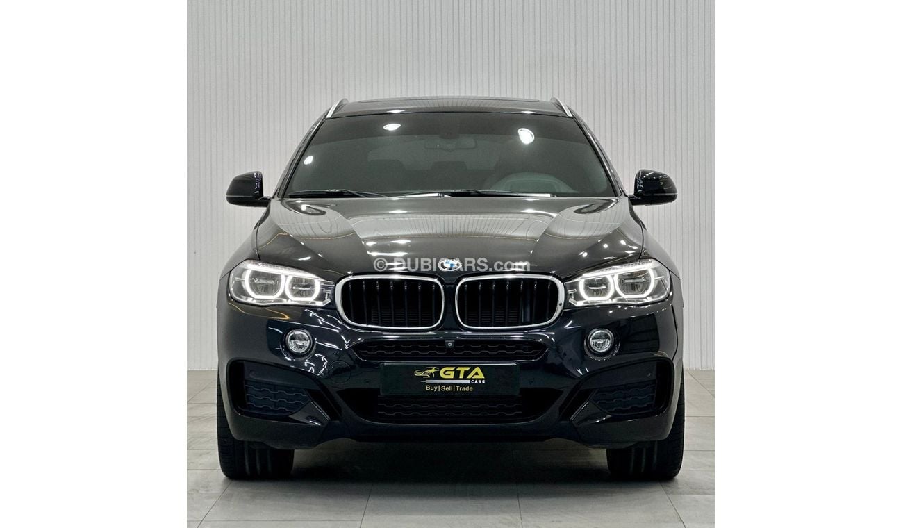 BMW X6 2018 BMW X6 35i M Sport, Nov 2025 BMW Service Package, Fully Loaded, Warranty, GCC