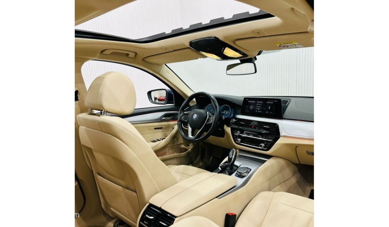 بي أم دبليو 520 2018 BMW 520i, Warranty, Full BMW Service HIstory, Low Kms, GCC