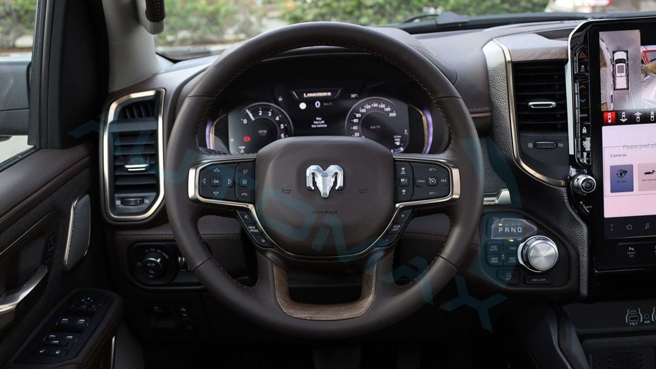 رام 1500 Limited Longhorn (For Export , НА ЭКСПОРТ) PY 26/26 Crew Cab eTorque V8 5.7L GCC Без пробега