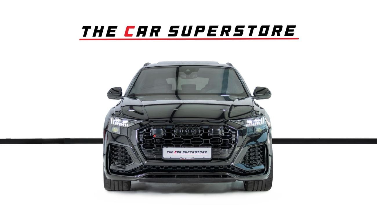 Audi RSQ8 STANDARD TFSI quattro 4.0L Black On Black-Al Nabooda Warranty andService Contract-Special Order-Carbon Cerami