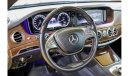 Mercedes-Benz S 400 RESERVED ||| Mercedes-Benz S400 (Maybach Body Kit) 2015 GCC under Warranty with Flexible Down-Paymen