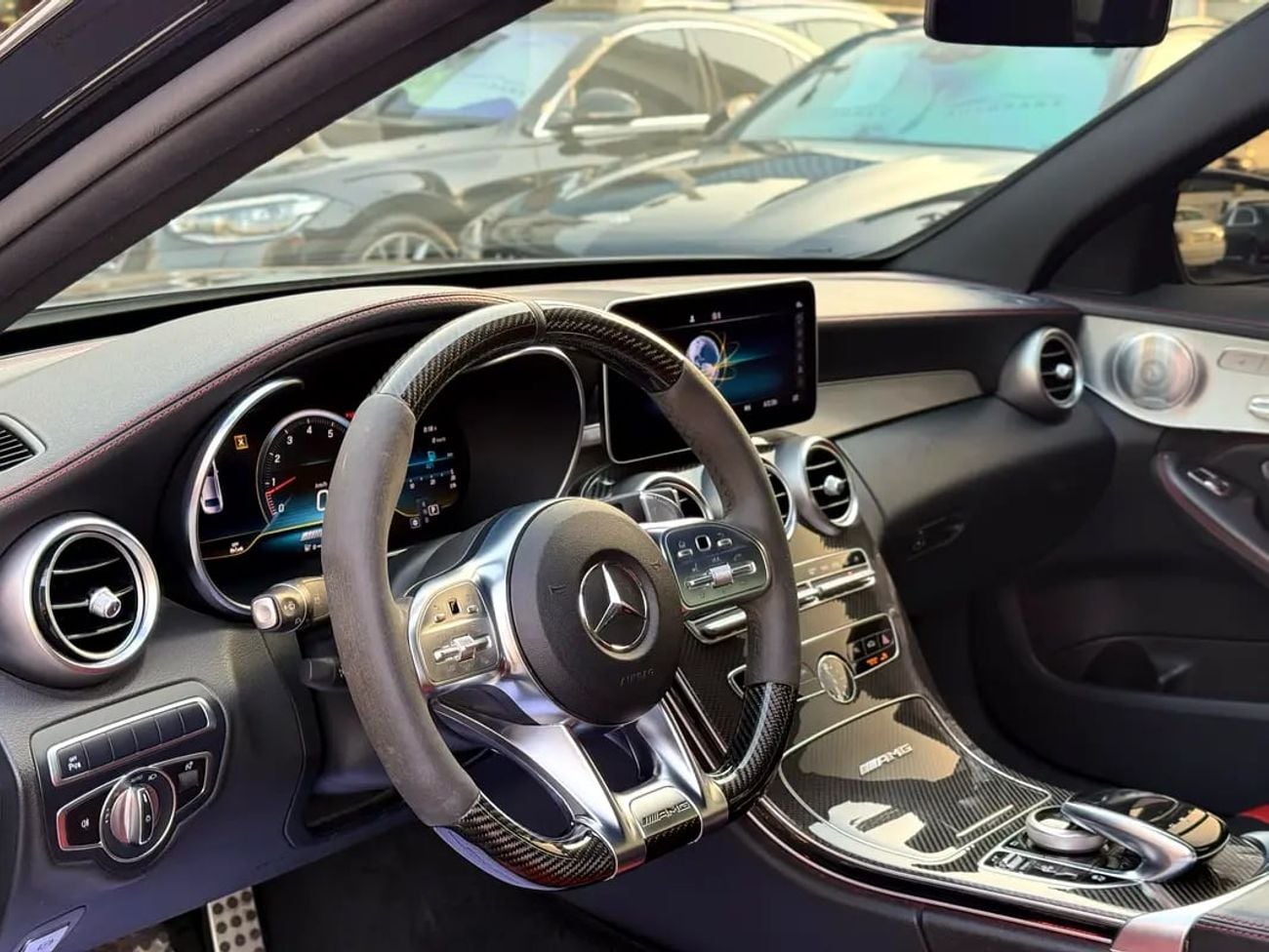 Mercedes Benz C63 AMG MERCEDES C63 - MODEL - NO ACCIDENT NO PAINT