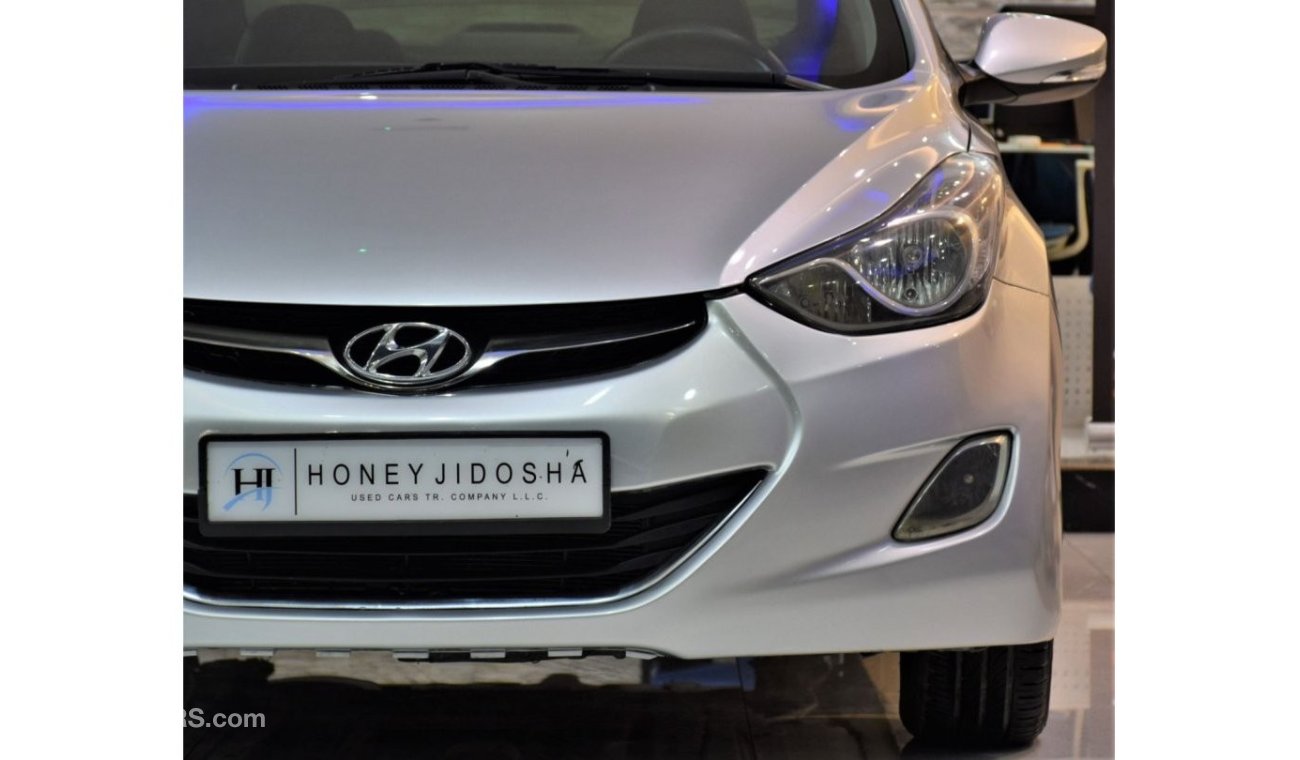 هيونداي إلانترا Hyundai Elantra 2014 Model!! in Silver Color! GCC Specs