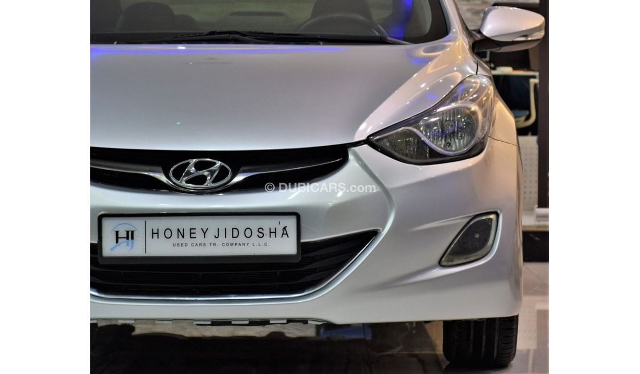 هيونداي إلانترا Hyundai Elantra 2014 Model!! in Silver Color! GCC Specs