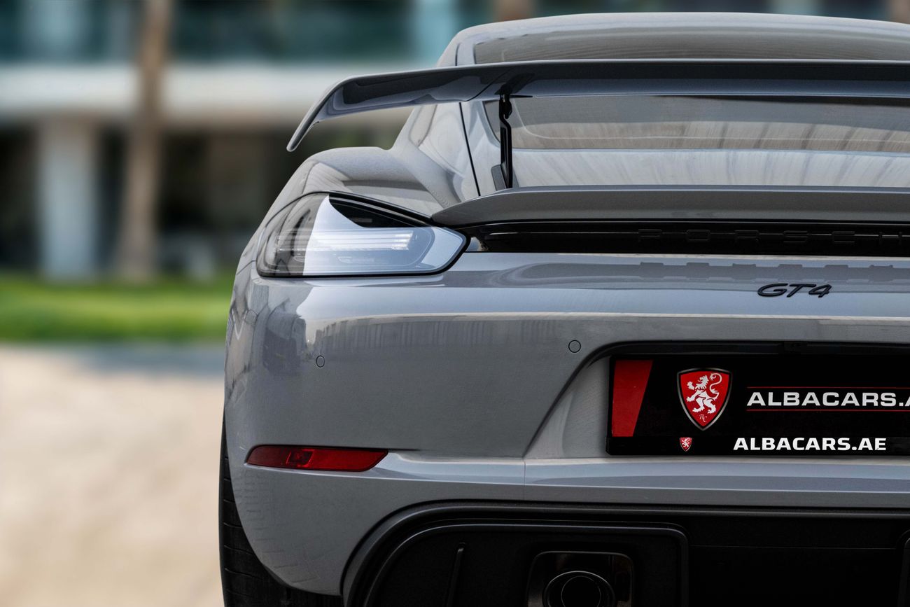 بورش كايمان Cayman GT4 | Warranty  | 9,792 P.M | 0% Downpayment | Porsche GT4 | Porsche Warranty