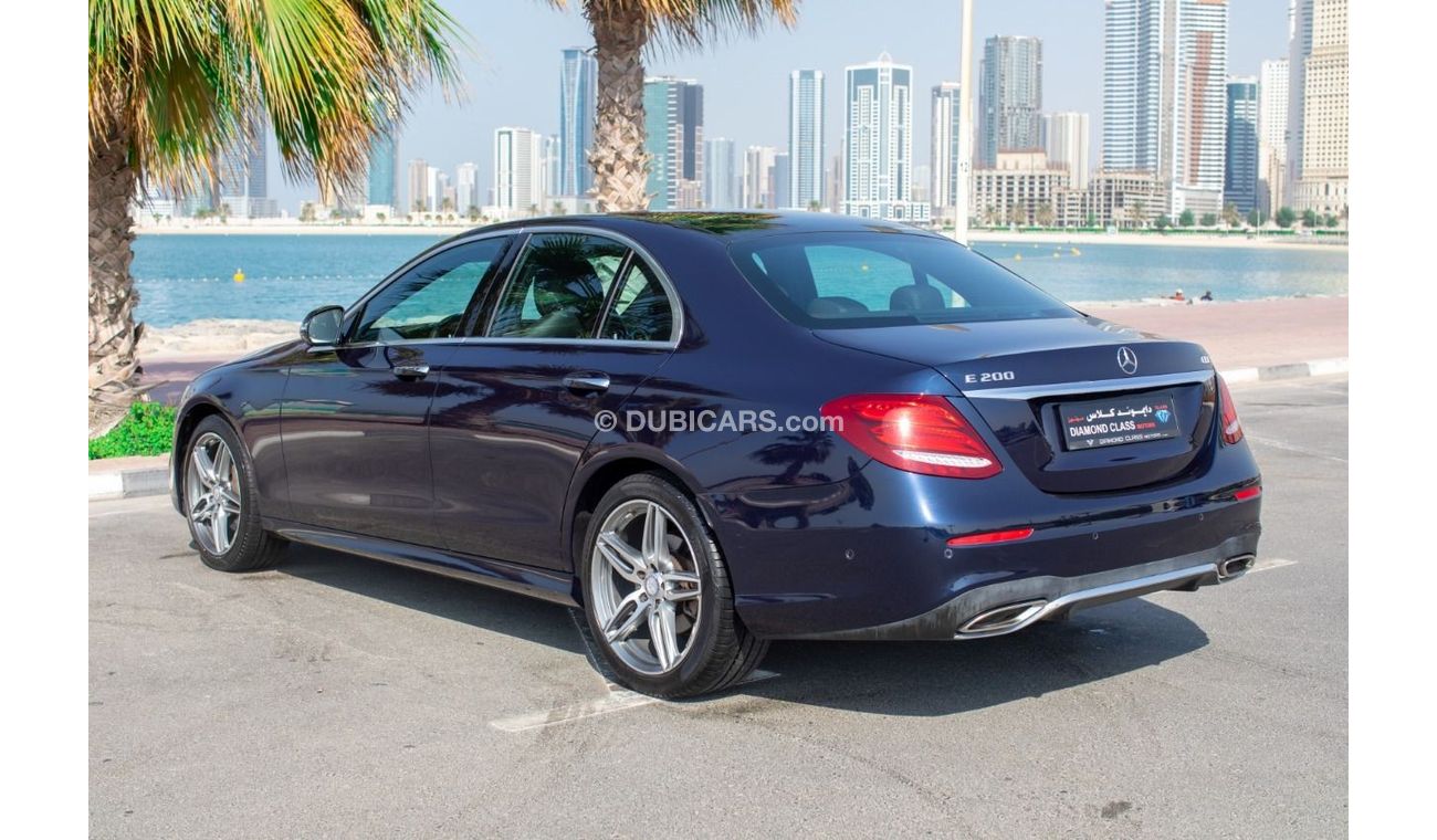 مرسيدس بنز E200 مرسيدس E200 خليجي سقف بانورامي 2017 كامل المواصفات، بدون حوادث