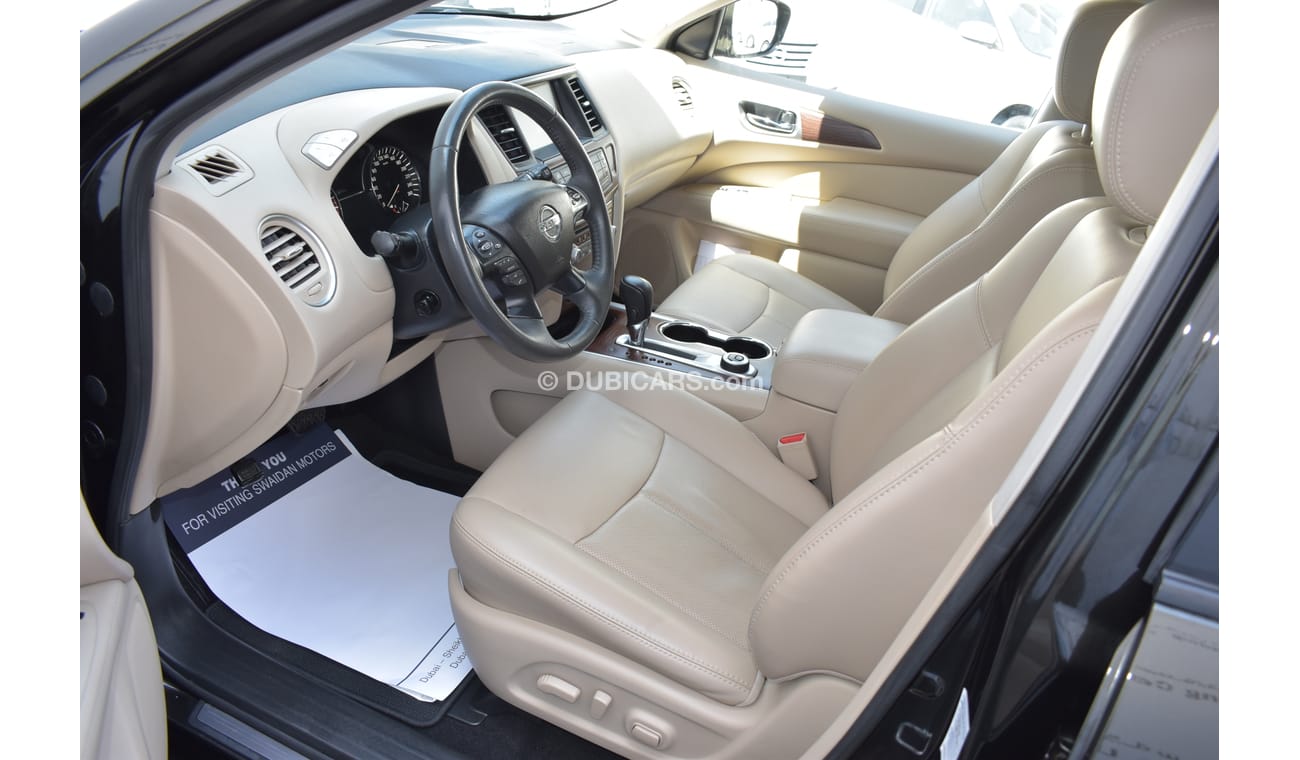 Nissan Pathfinder AED 2150 PM | 0% DP | 3.5L SL FULL OPTION V6 4WD 2018 GCC WARRANTY