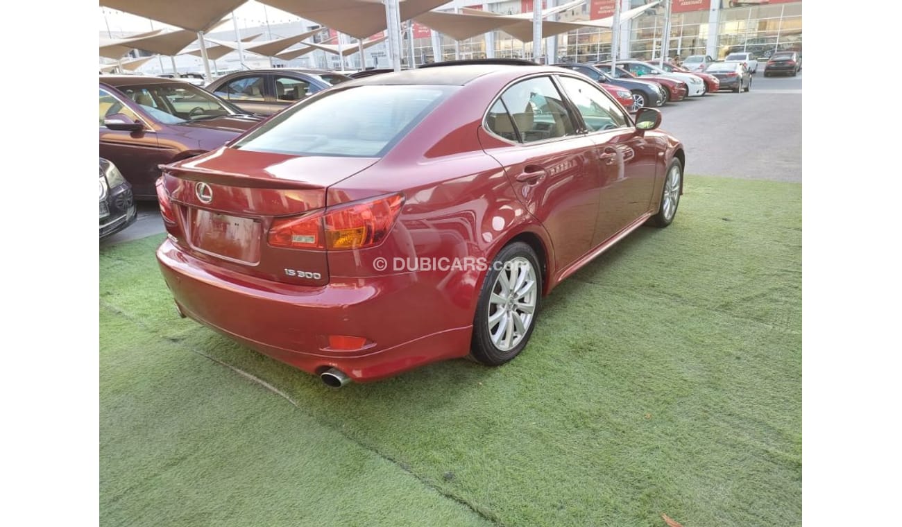 لكزس IS 300 خليجي موديل 2008 كت 2014 رقم واحد فتحه جلد رنجات حساسات كاميرا شاشه  مثبت سرعه  لاتحتاج لأي مصاريف