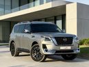 Nissan Patrol AED 3,600 P.M | 0% DOWN PAYMENT | NISSAN PATROL SE PLATINUM | 2024 | WARRANTY | FULL SERVICE HISTORY