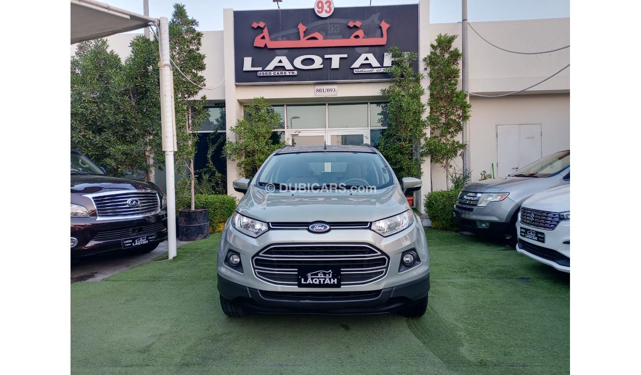 Ford EcoSport 2015 Gulf model, cruise control, rear wing, alloy wheels, fog lights sensors, in excellent condition