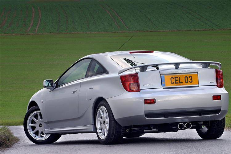 Toyota Celica exterior - Rear Right Angled