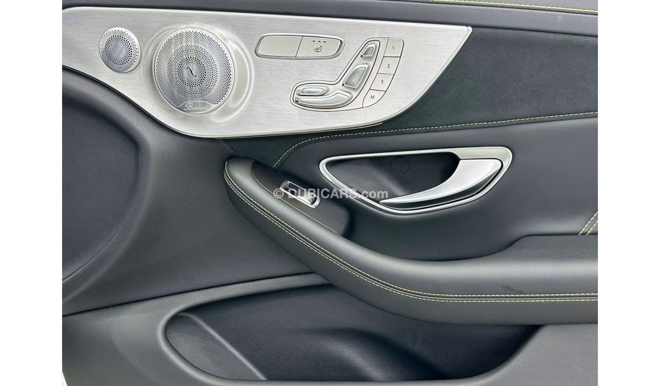 Mercedes-Benz C 63 AMG 2017 Mercedes Benz C63S AMG Coupe Edition 1, Full Mercedes / Silber Arrows Service History, GCC