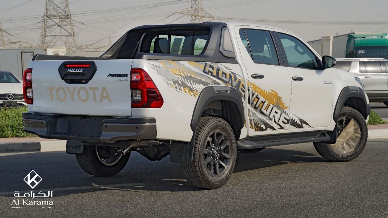 تويوتا هيلوكس Adventure 2.8L - Automatic - with Radar - 360 Camera - Diff Lock - GCC