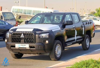ميتسوبيشي L200 2.4 لتر ديزل D.CABIN 4X4 GL 5MT خط وسط