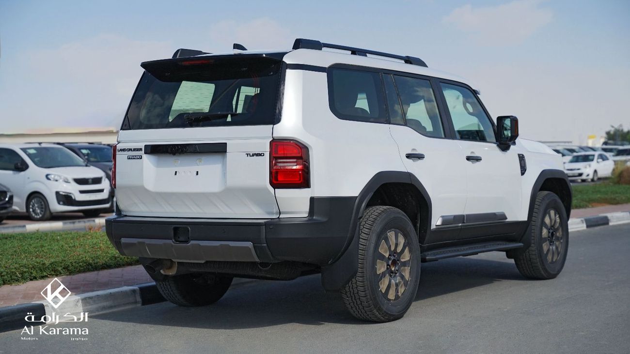 Toyota Prado Adventure 2.4L - Full Option 7 Seater SUV with 360 Camera, Radar, Wireless Charger, Seat Memory