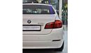 بي أم دبليو 530i EXCELLENT DEAL for our BMW 530i 2013 Model!! in White Color! GCC Specs