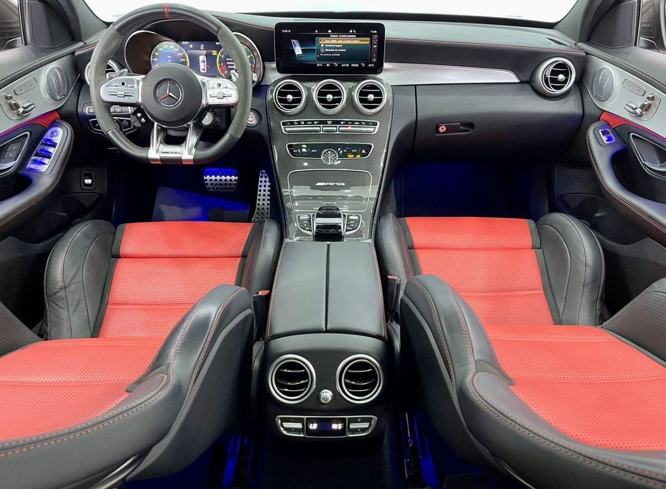 Mercedes Benz C 63 S 2019 Mercedes-AMG C63 S, AutoGuard Warranty, Full Mercedes Service History, GCC Specs.
