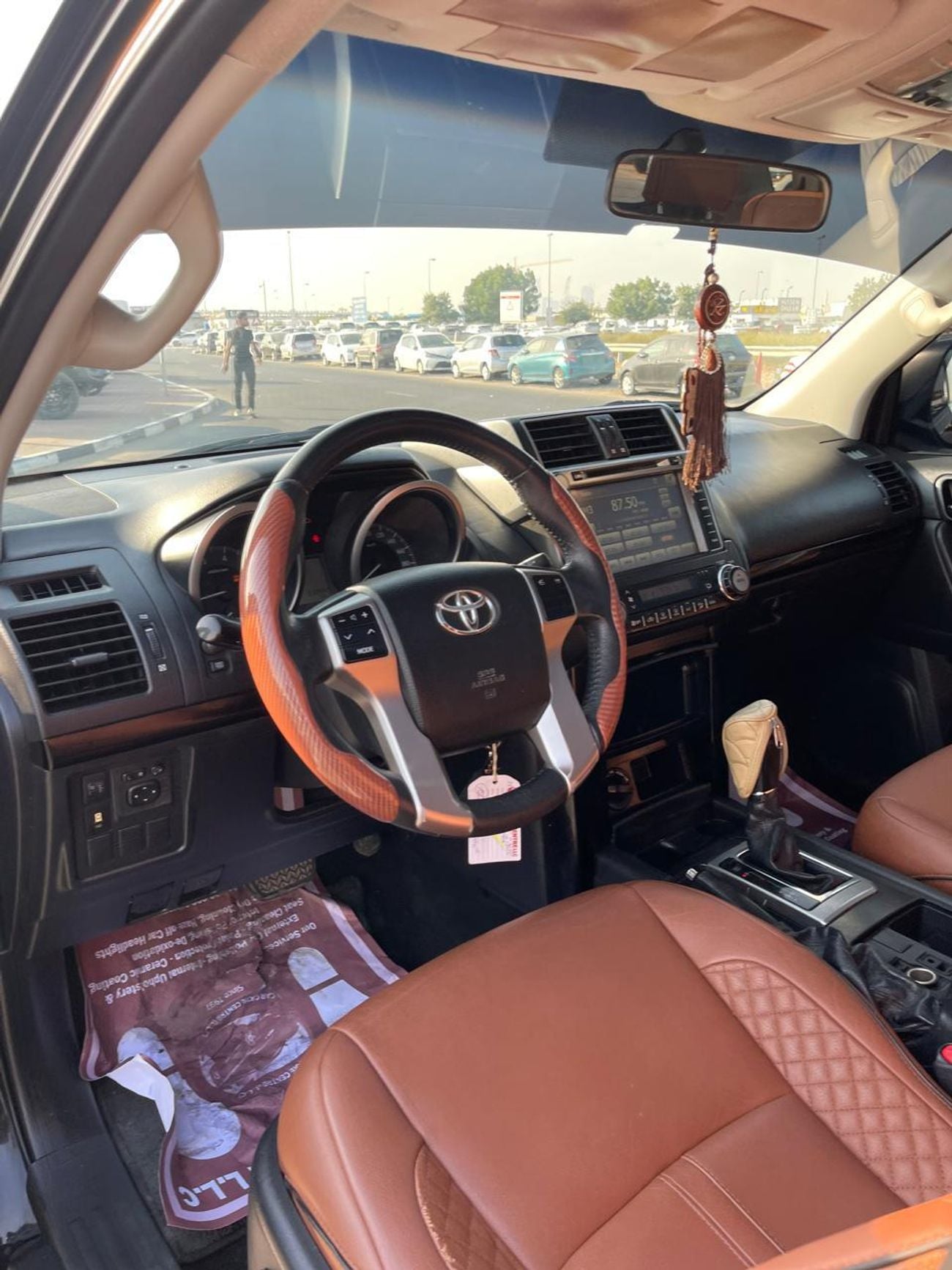 Toyota Prado Agency Maintained Zero Accidents Guarantee VXR LHD 2TR 2.7L V4 Petrol engine Automatic Gear 4WD 7 Se