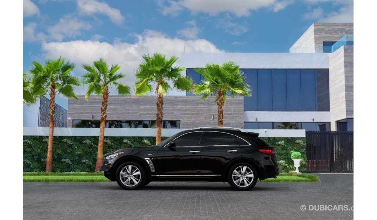 إنفينيتي QX70 لاكس سنسوري | 2,056 P.M  | 0% Downpayment | Full Agency History!