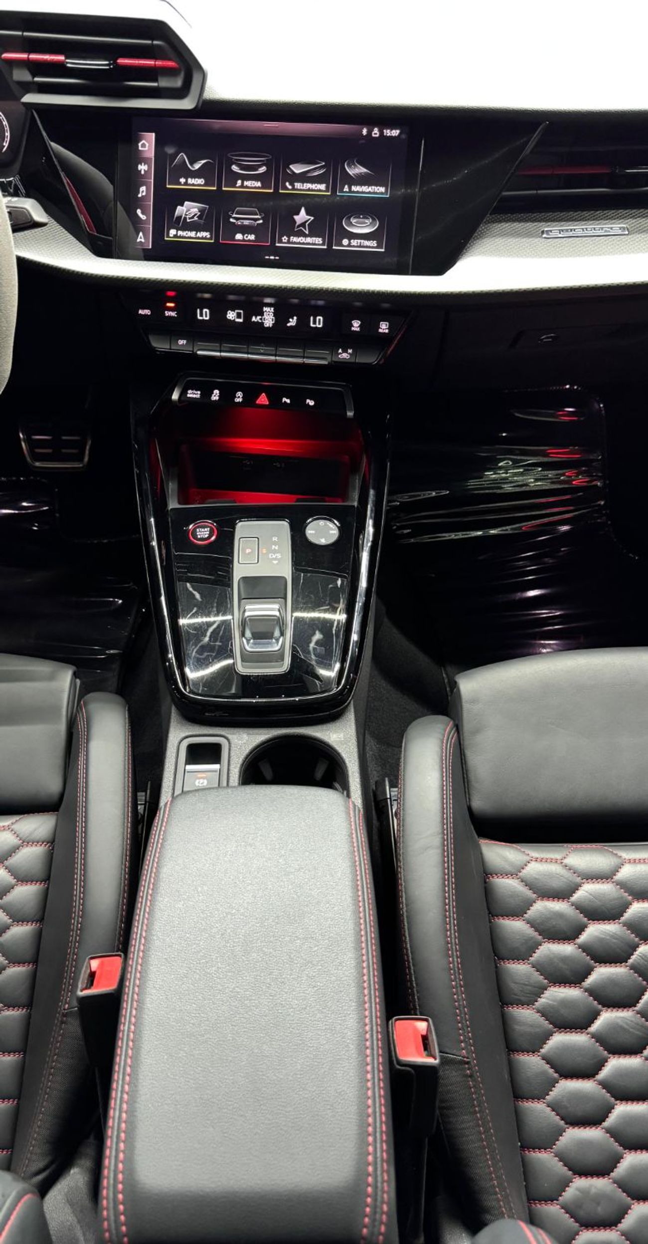 Audi RS3 TFSI quattro 2.5L Sedan 2024 Audi RS3, 2027 Audi Warranty + Service Pack, Carbon Fiber Package, Low 