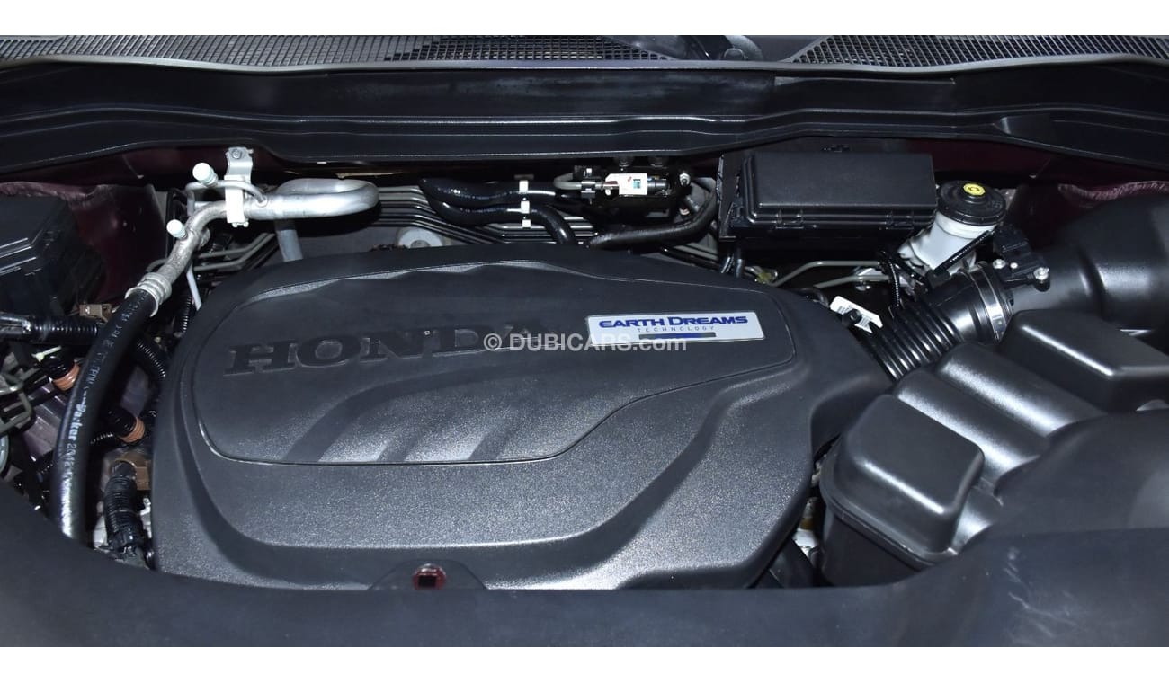 هوندا بايلوت EXCELLENT DEAL for our Honda Pilot AWD ( 2016 Model ) in Burgundy Color GCC Specs