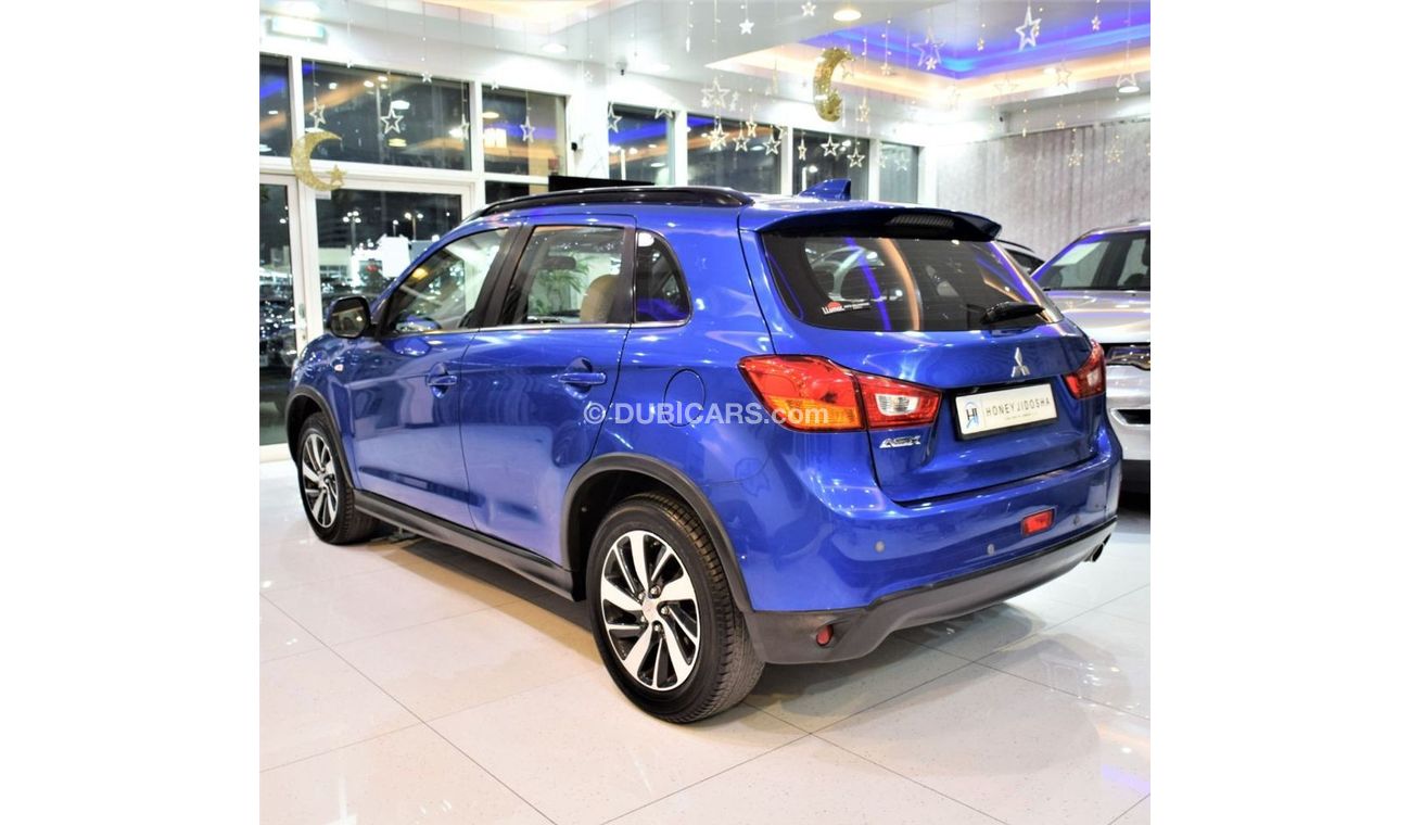 Mitsubishi ASX ORIGINAL PAINT ( صبغ وكاله ) Mitsubishi ASX 2017 Model!! in Blue Color! GCC Specs