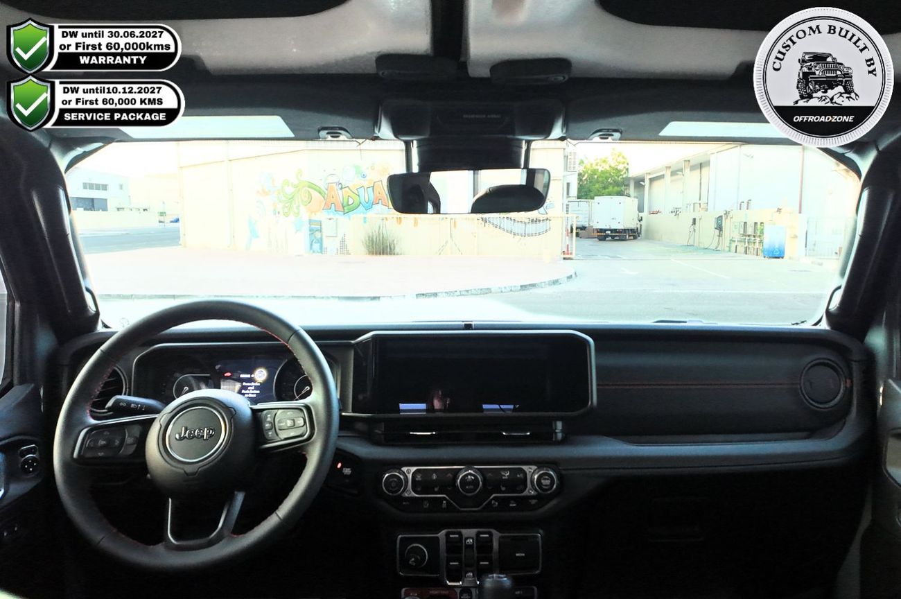 Jeep Wrangler Unlimited Rubicon 3.6L / 3 Years Dealer Warranty and 3 Years Dealer Service Package