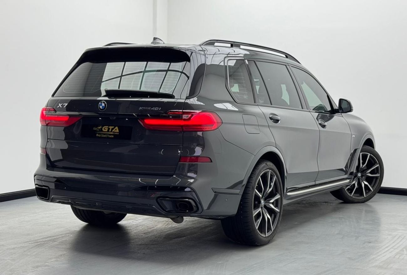 BMW X7 XDRIVE40I M SPORT 2022 BMW X7 xDrive40i M-Sport, 4/2027 BMW Warranty and Service Pack, BMW Service H