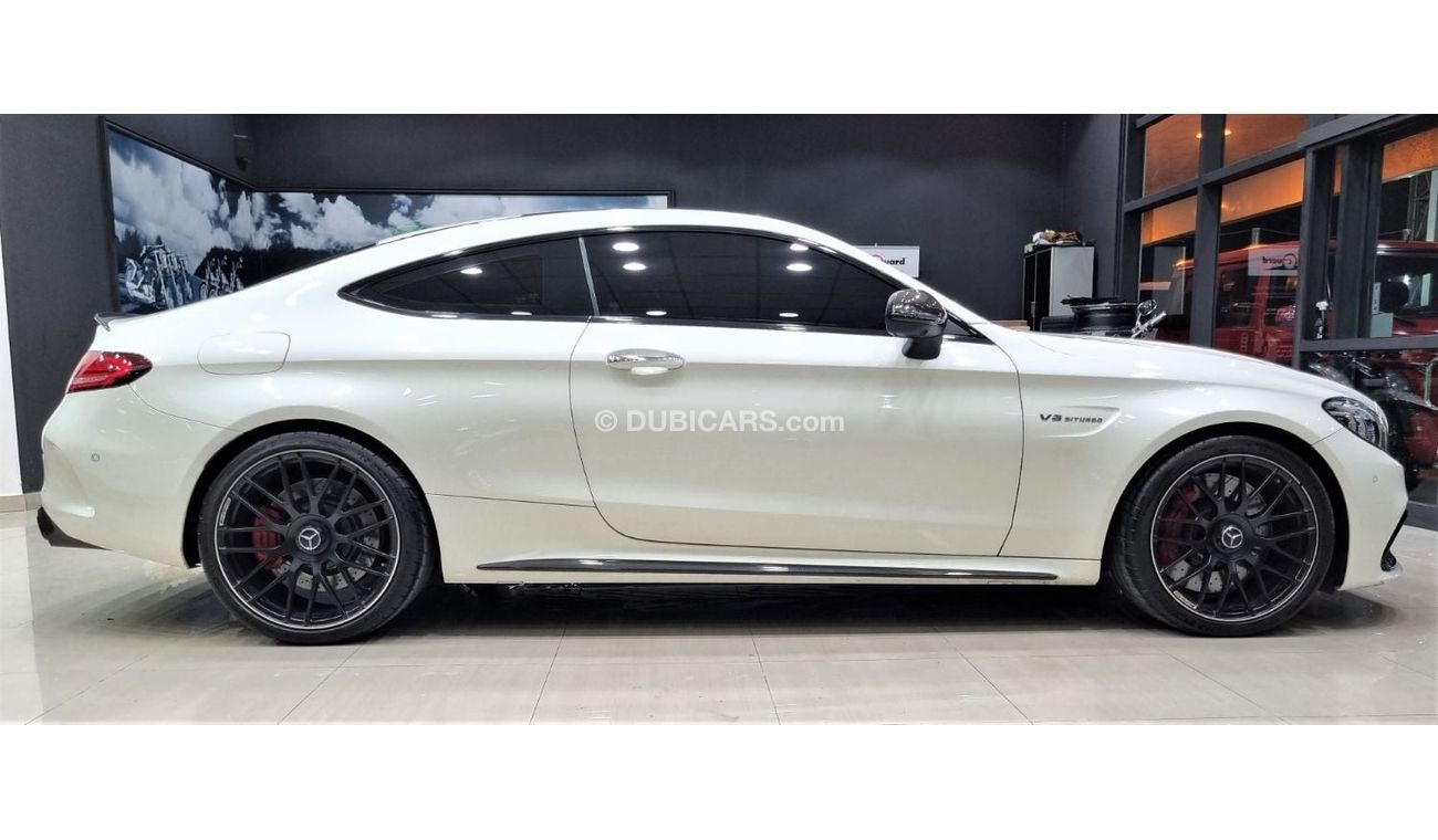 Mercedes-Benz C 63 Coupe MERCEDES C63S GCC 2019 FULL SERVICE HISTORY FROM GARGASH UNDER WARRANTY TILL 2024 FOR 349K AED