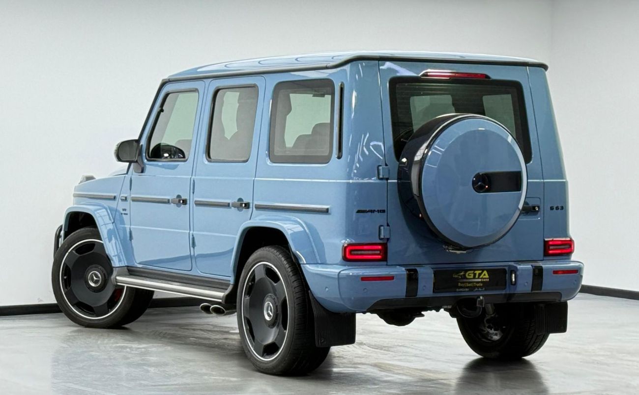 مرسيدس بنز G 63 AMG 4MATIC SUV 2023 Mercedes Benz G63 AMG G Manufaktur Night Package, 2028 Mercedes Warranty, Very Low K