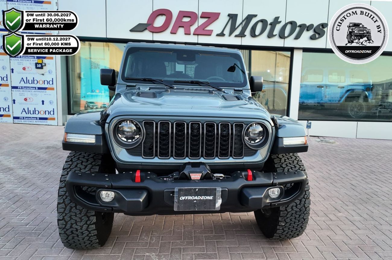 Jeep Wrangler Unlimited Rubicon 3.6L / 3 Years Dealer Warranty and 3 Years Dealer Service Package