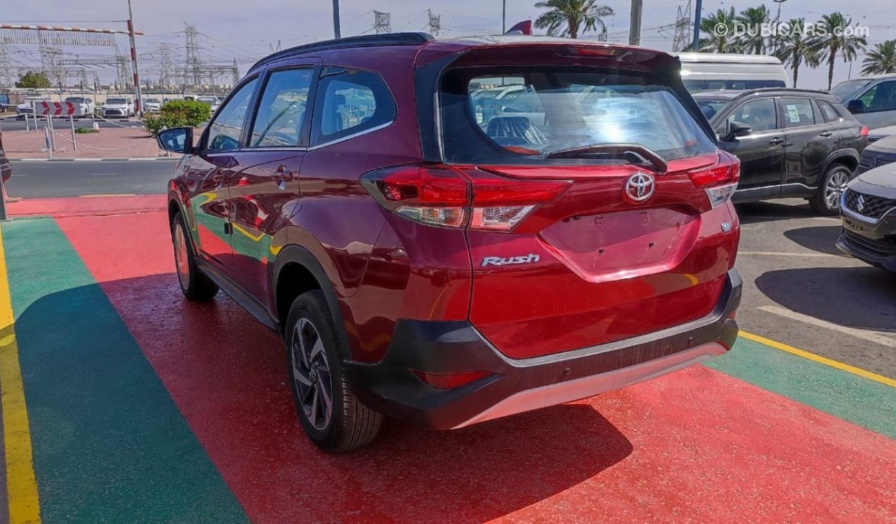 Toyota Rush 2022 ,, 1.5L petrol automatic 4X2 Red color