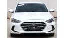 Hyundai Elantra GL Hyundai Elantra 2018 GCC in excellent condition without accidents