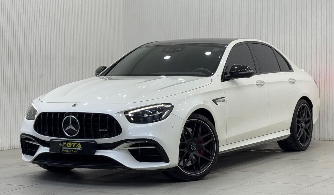 مرسيدس بنز E 63S AMG 4MATIC+ 2022 Mercedes Benz E63s AMG 4MATIC+, 2027 Mercedes Warranty + Service Pack, Fully Loaded