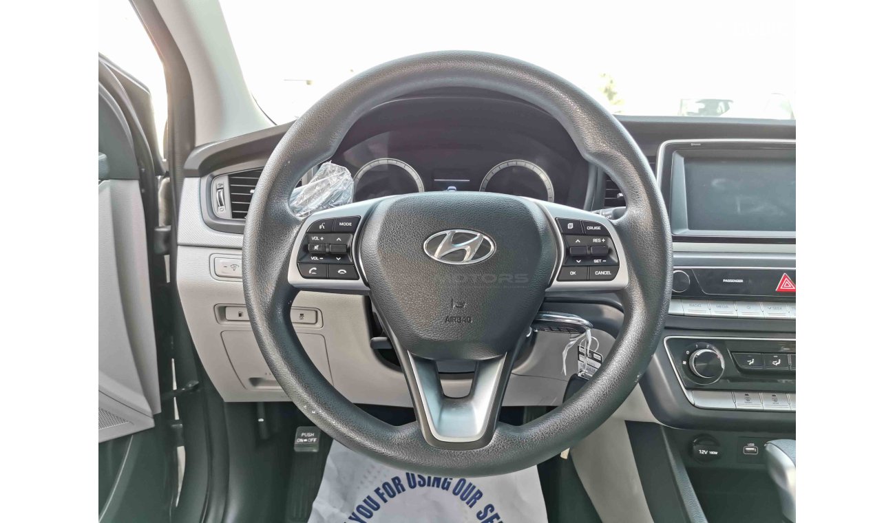 Hyundai Sonata 2.4L Petrol, 16" Rims, Headlamp Control Switch, Luggage Door Switch, LED Headlights, DVD (LOT # 754)