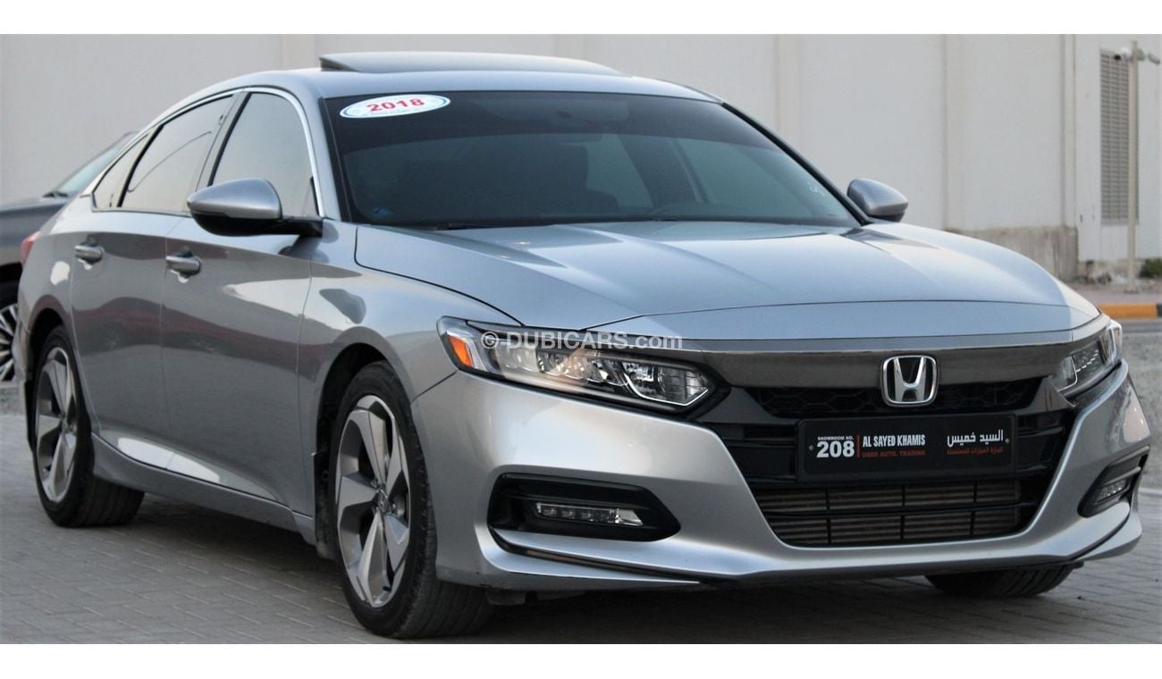 هوندا أكورد هوندا أكورد 2018 خليجي فل اوبشن بحالة ممتازة بدون صبغ بدون حوادث نظيفه جدا من الداخل والخارج