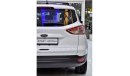 Ford Escape EXCELLENT DEAL for our Ford Escape ( 2014 Model ) in White Color GCC Specs